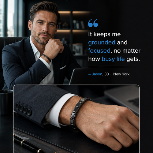 Ferros® Hematite Bracelet
