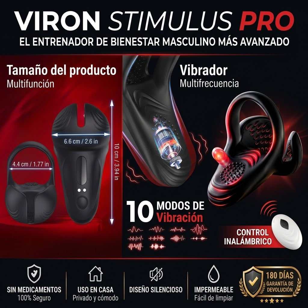 🔥VIRON® STIMULUS PRO -The #1    5-in-1 at-home trainer that reverses ED; PE with advanced Precision